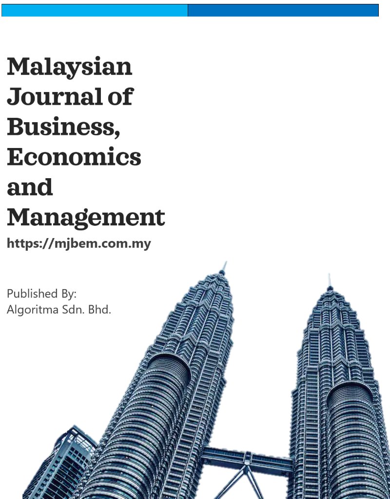 Cover of the Malaysian Journal of Business, Economics and Management