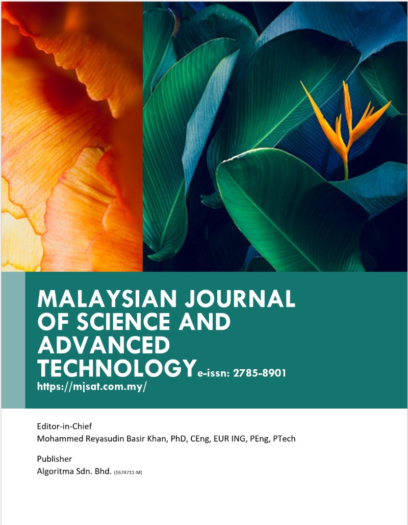 Cover of the Malaysian Journal of Science and Advanced Technology